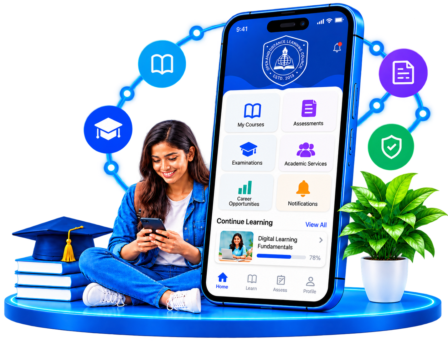 ODLC Mobile App screen
